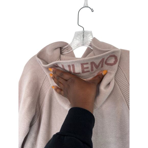 Lululemon Soothe Away Hoodie Sweatshirt Knit Pullover Pink Basic Casual - Picture 7 of 12